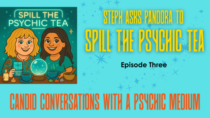 Spill the Psychic Tea | Episode Three | What mediumship really is (evidential style), how sessions work, and a fall card pull